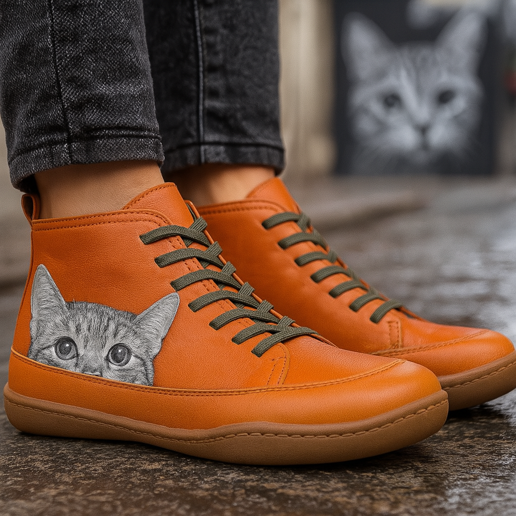 πΎ The Purrfect Step β Orthopedic Cat Lover Sneaker