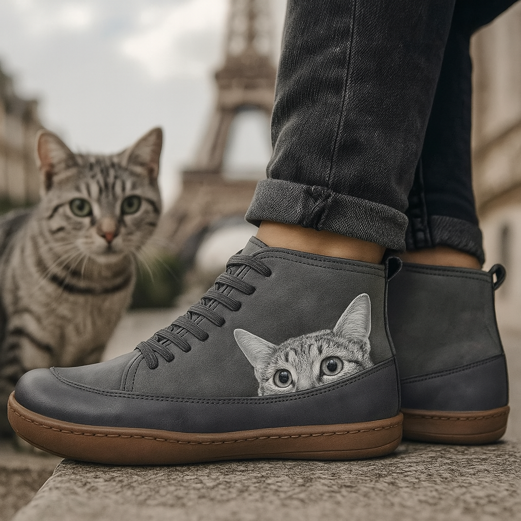 πΎ The Purrfect Step β Orthopedic Cat Lover Sneaker