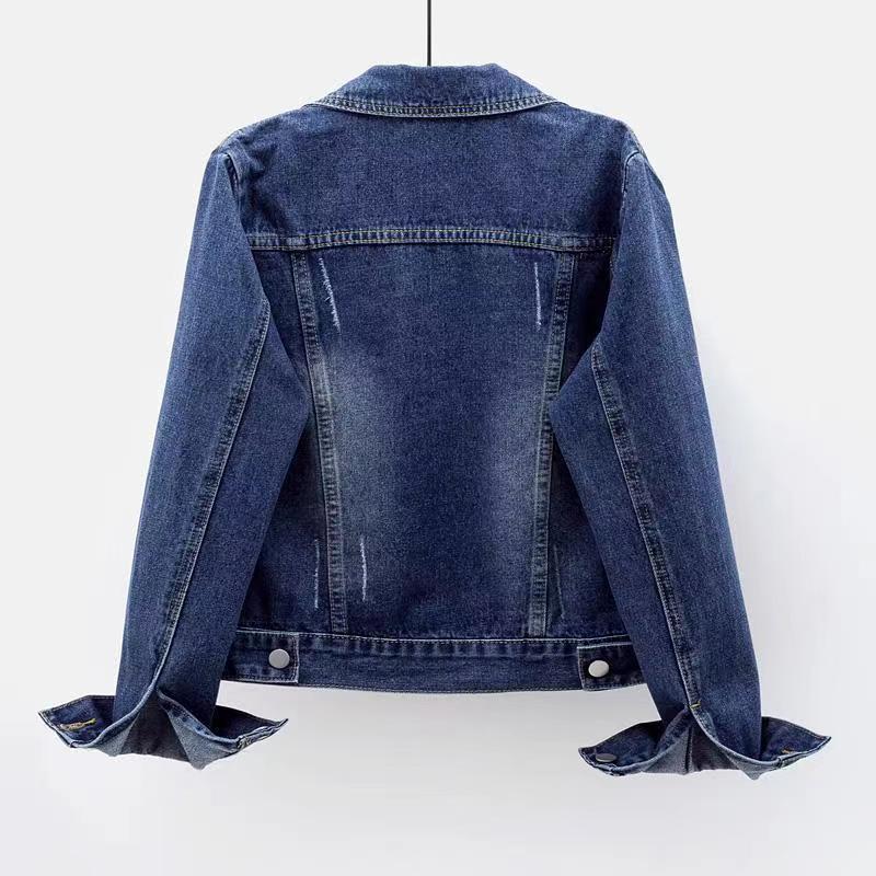 Odelia | Single-Breasted Denim Jacket