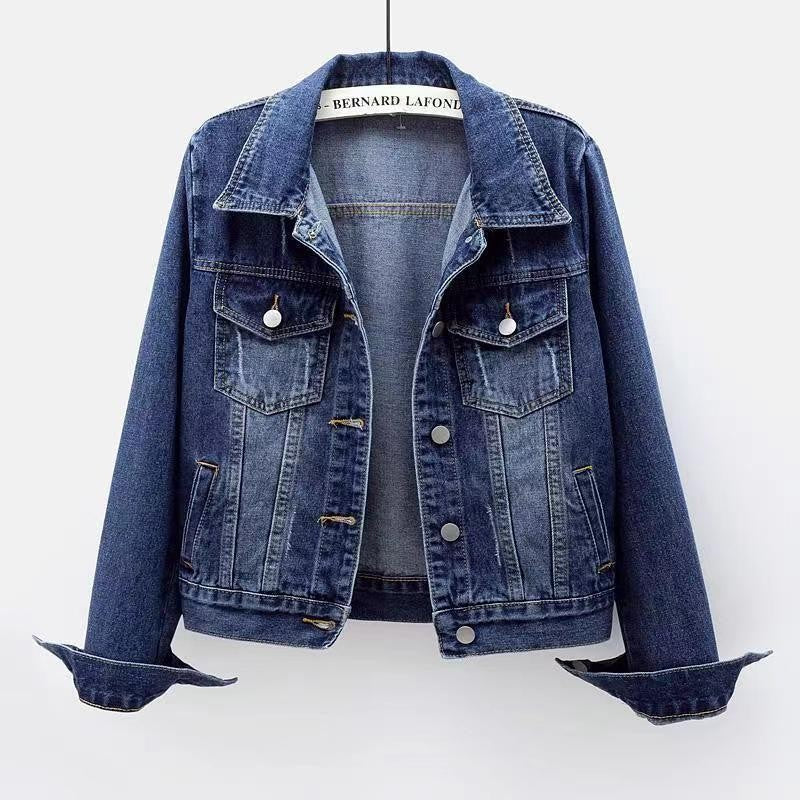 Odelia | Single-Breasted Denim Jacket