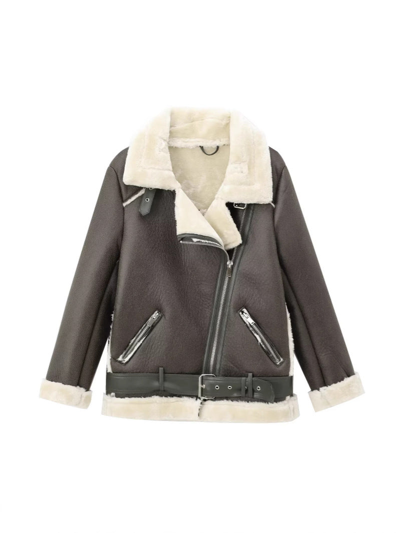 Solenn | Elegant Biker Jacket