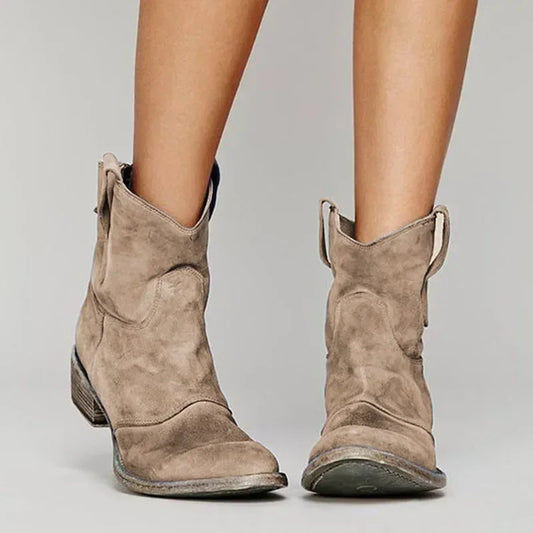 Zinny | Vintage Western Ankle Boots