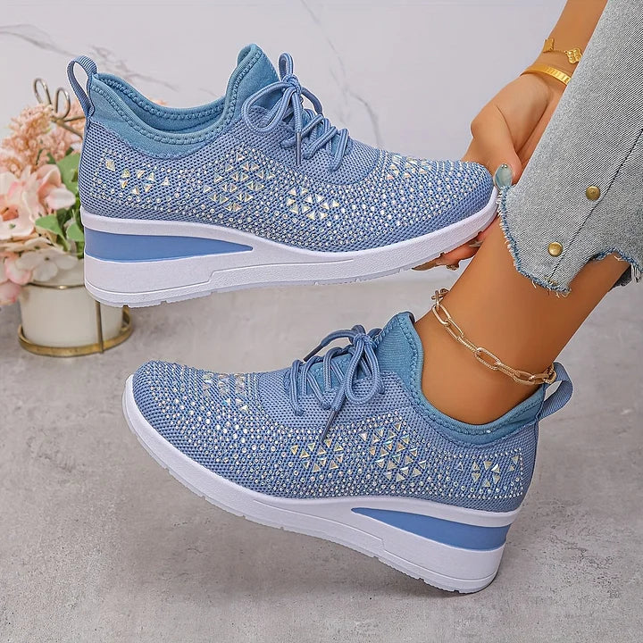 Romee | Orthopedic Sneakers with Sparkling Rhinestones