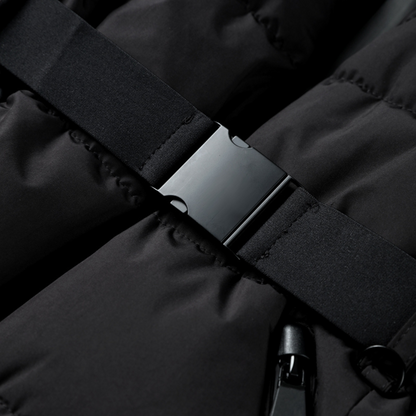 Georgia | Premium Insulated Black Ski Jacket