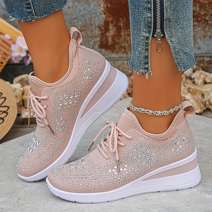 Romee | Orthopedic Sneakers with Sparkling Rhinestones