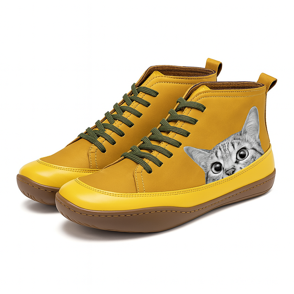 🐾 The Purrfect Step – Orthopedic Cat Lover Sneaker