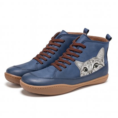 🐾 The Purrfect Step – Orthopedic Cat Lover Sneaker