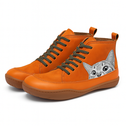 🐾 The Purrfect Step – Orthopedic Cat Lover Sneaker