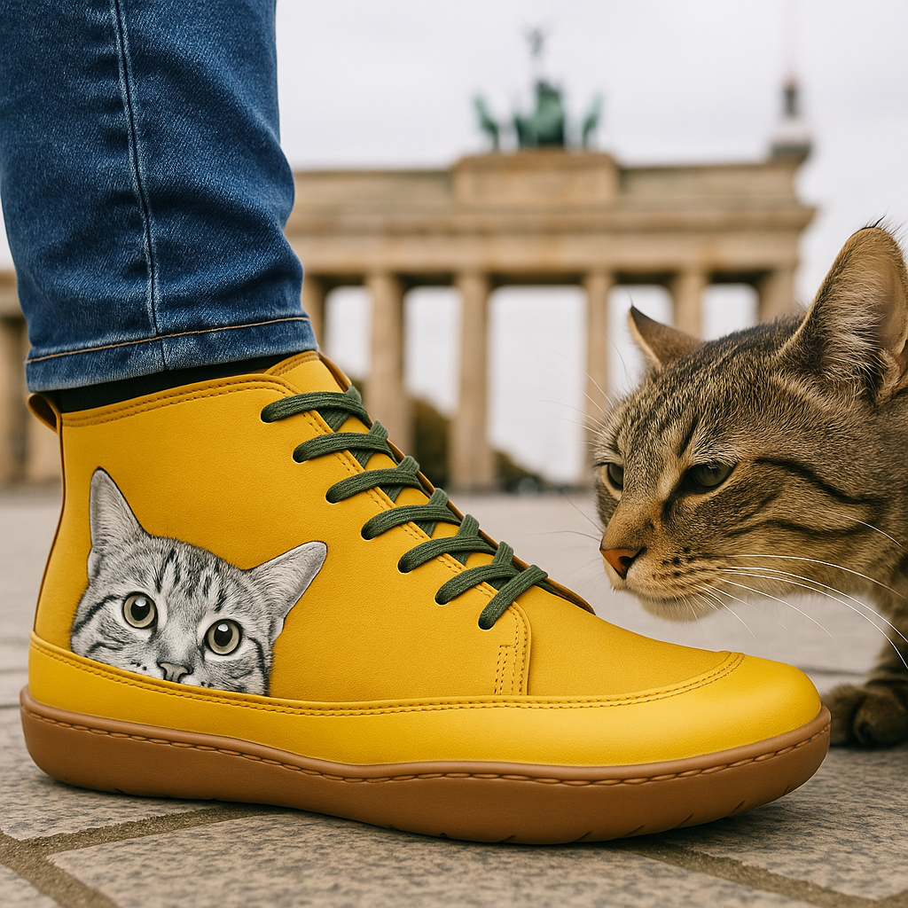🐾 The Purrfect Step – Orthopedic Cat Lover Sneaker