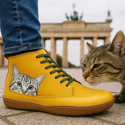 🐾 The Purrfect Step – Orthopedic Cat Lover Sneaker