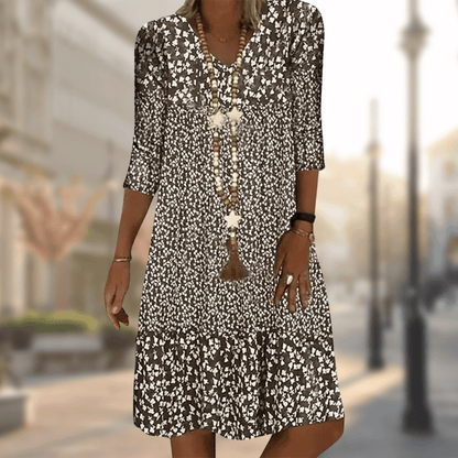 Naila | Elegant Dress With Print