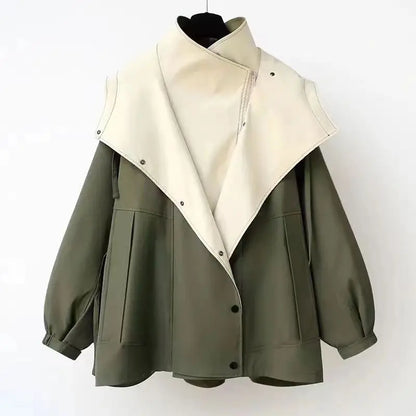 Clemence | Trendy Hooded Windbreaker Coat