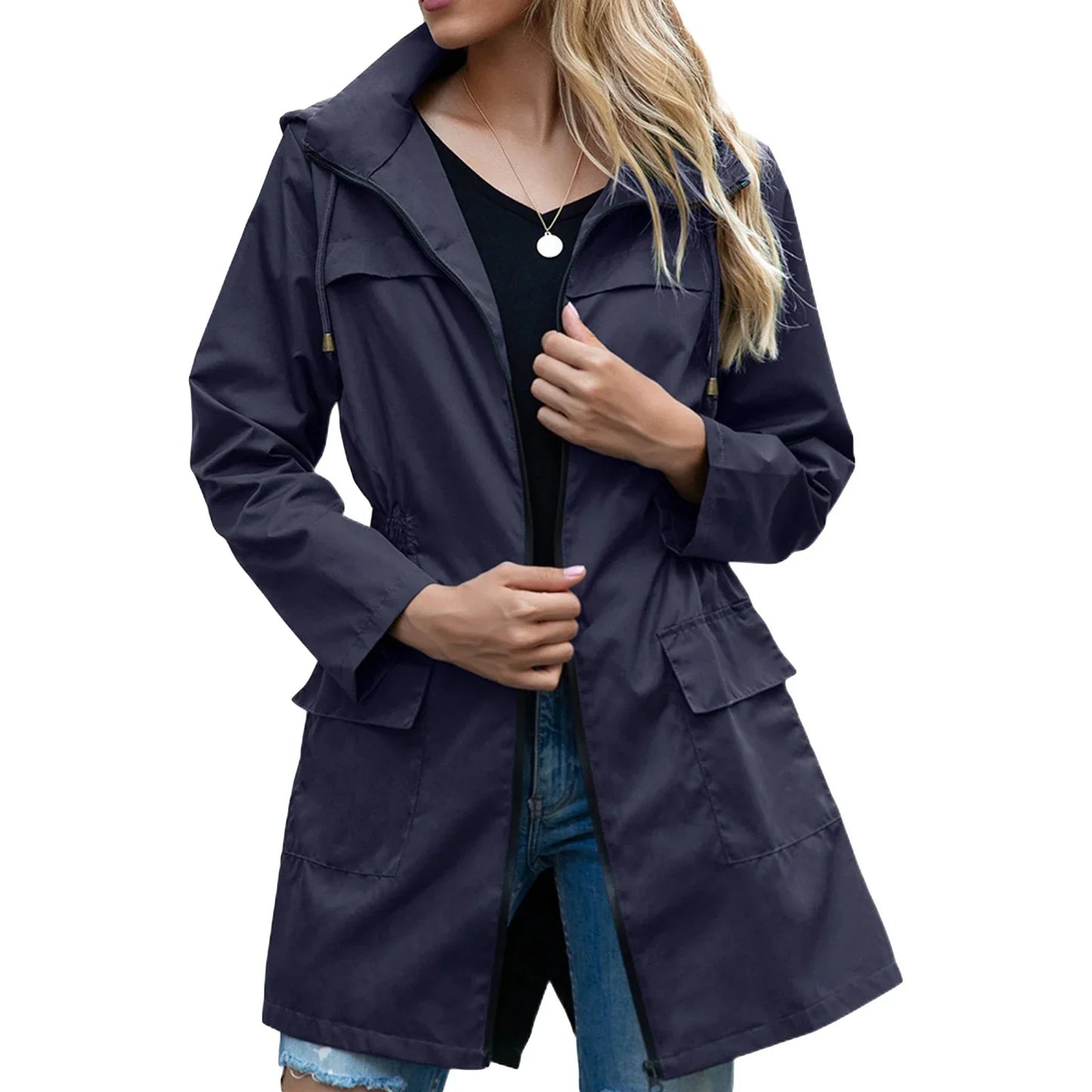 Sarah | Lightweight Waterproof Rain Jacket