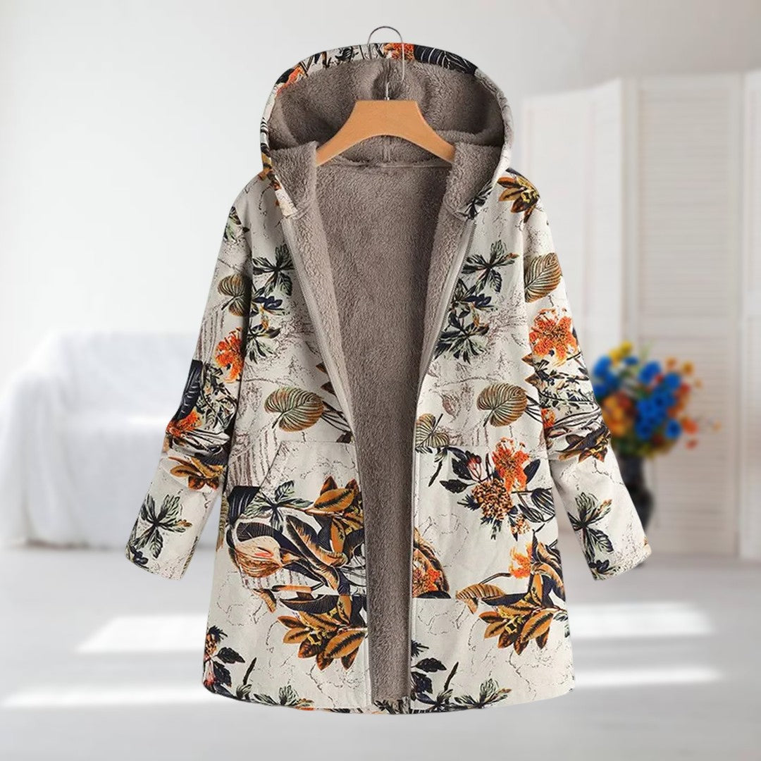 Beige Floral / UK 26 (6XL)